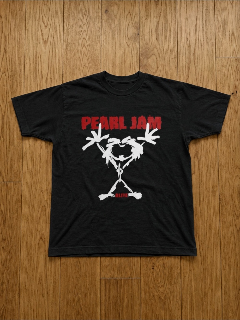 Pearl Jam Black Short-Sleeve Band Tee
